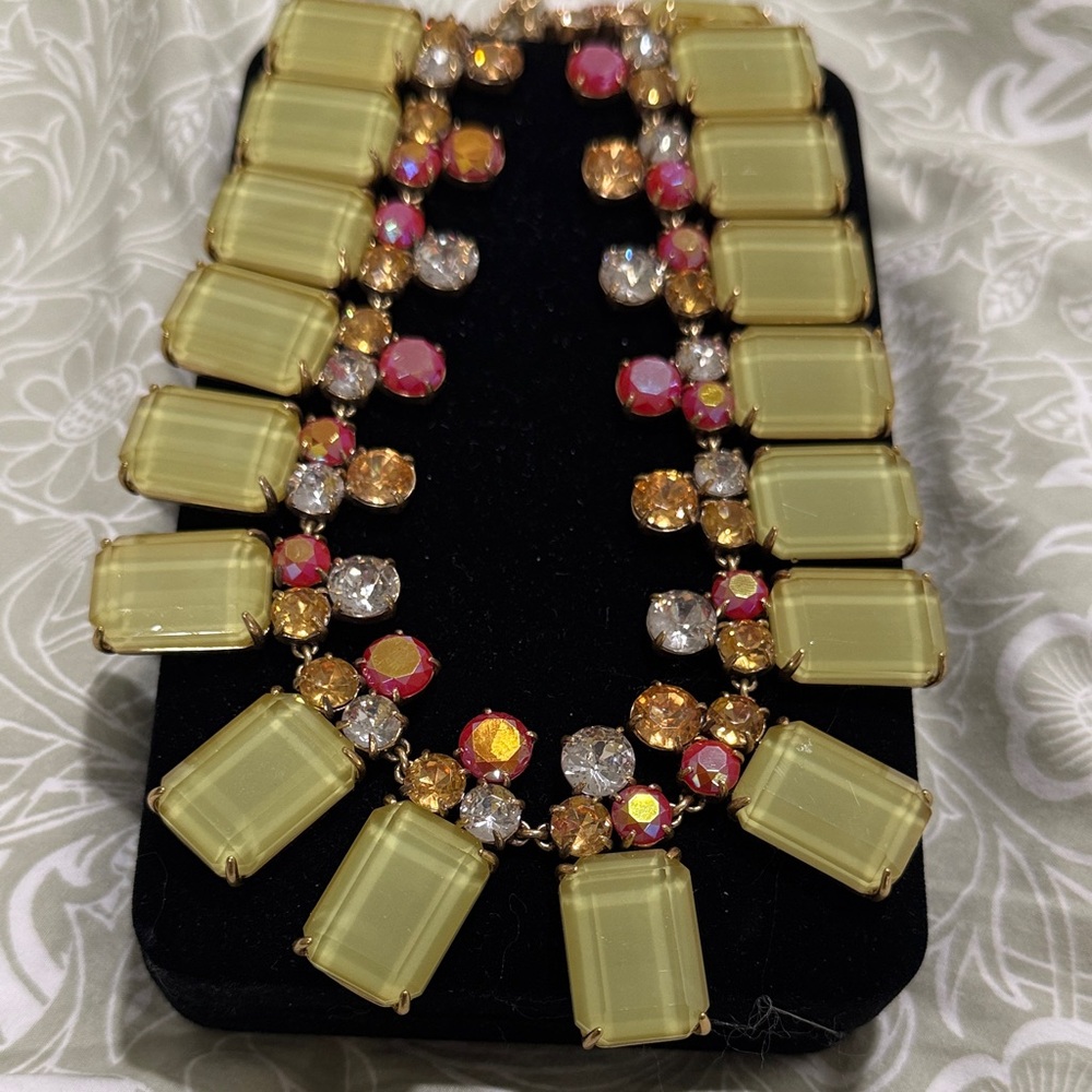 J.Crew stone necklace.